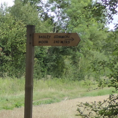 Badley Moor sign